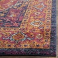 SAFAVIEH Evoke Westley Traditional Runner Rug, Blue/Fuchsia, 2'2" x 11