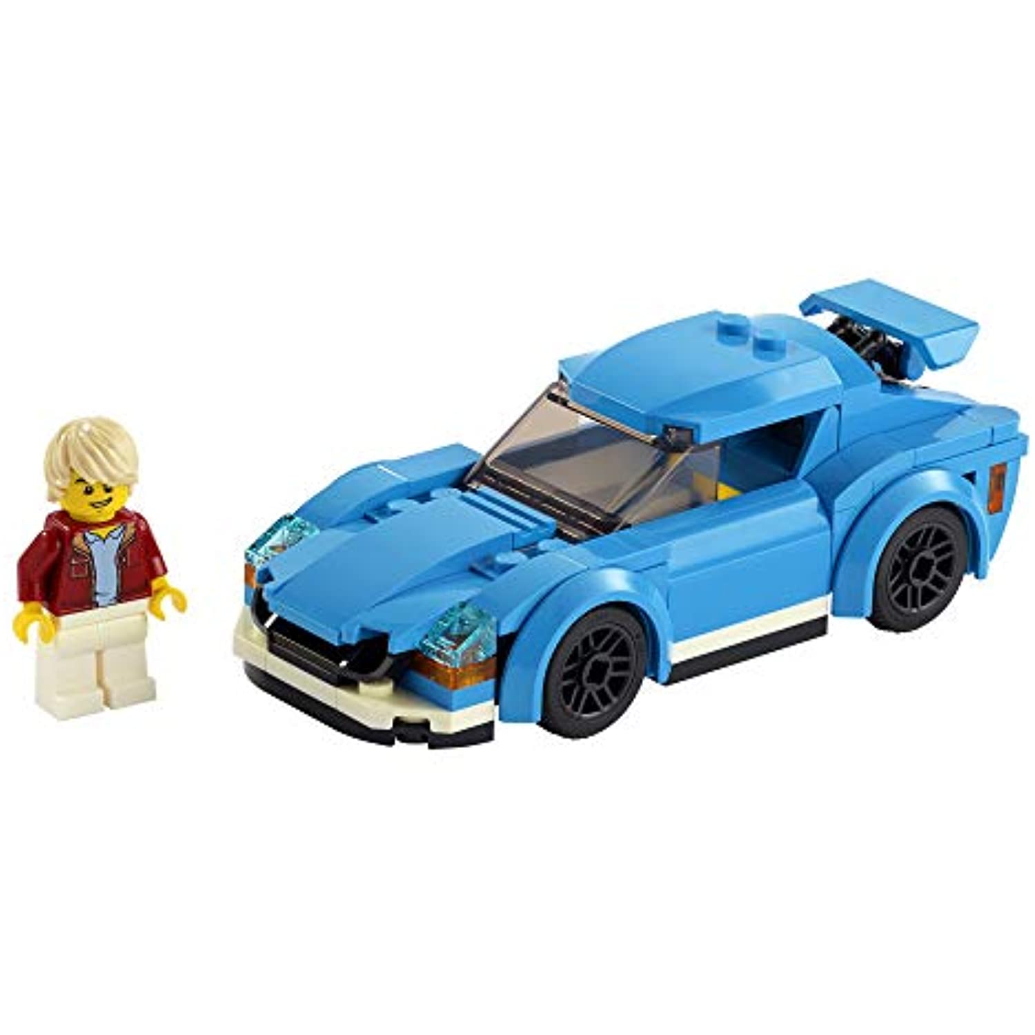 LEGO City Sports Car 60285 Building Kit; Playset for Kids, New 2021 (89 ...