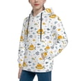 thumbnail image 2 of Goofa Submarine Ship Pattern Hooded Sweatshirt for Youth Trendy youth sweatshirt Casual Hoodie for Boys and Girls-X-Large, 2 of 6
