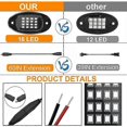 thumbnail image 4 of G7 6 In 1 LED Car Underglow Lights RGB Music Sync Atmosphere Lamp for SUV/ Truck/ Off Road, 4 of 5