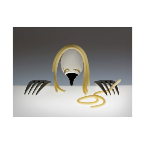 Wieteke de Kogel 'Look At Me, It'S Spaghetti Hair! Part 2' Canvas Art