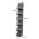 thumbnail image 3 of Organizador colgante para puerta con bolsillos grandes y bolsillos laterales para armario, organizador resistente para puerta de bebé, ideal para baño, despensa, dormitorio y enfermería., 3 of 6