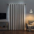 thumbnail image 4 of Sun Zero Oslo Curtain Panel, 52"x95", Pearl, 4 of 4