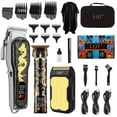 thumbnail image 1 of Cortapelos Barber Kit LQT de 3 piezas para hombre con recortadora y afeitadora, 1 of 7