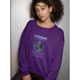thumbnail image 2 of Modern Hysteria Techno Style Sweatshirt Women -Image by Shutterstock, Female 3X-Large, 2 of 4