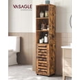 thumbnail image 2 of VASAGLE Gabinetes para Baño con 3 Compartimentos y 2 Estantes Ajustables, 2 of 5