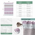 thumbnail image 6 of Farm Fruits Balloon Curtains 63 Inch Length for Living Room/Bedroom, Watermelon Lemons Peach Pink Grey Striped Rod Pocket Privacy Door Curtains Decorative Tie Up Shade for Window 52"x63", 6 of 8