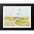 thumbnail image 2 of Barnes, Victoria 24x19 Black Modern Framed Museum Art Print Titled - Patchwork Terrain II, 2 of 5