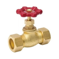 ProLine 3/4 In. C X 3/4 In. C Low Lead Cast Brass Stop Valve 105-514NL