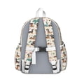 thumbnail image 3 of Dachshunds on the Beach Backpack for School,Cute School Bag,Schoolbag with Adjustable Shoulder Straps & Padded Back,13.4"x11"x4.7", 3 of 6