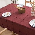 thumbnail image 3 of Fashion Waterproof Processing Of Tablecloth, Nordic Tabletop Cover, Linen Cloth Aterproof And stain Resistant, Simple Maintenance, Stain Resistant Thick Square Circular Tabletop, 3 of 5