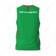 thumbnail image 4 of Saint Kitts And Nevis Flag Men Basketball Sports Jersey Fitness Multifunction Sleeveless tshirt Exclusive Custom Name Nunber, 4 of 12
