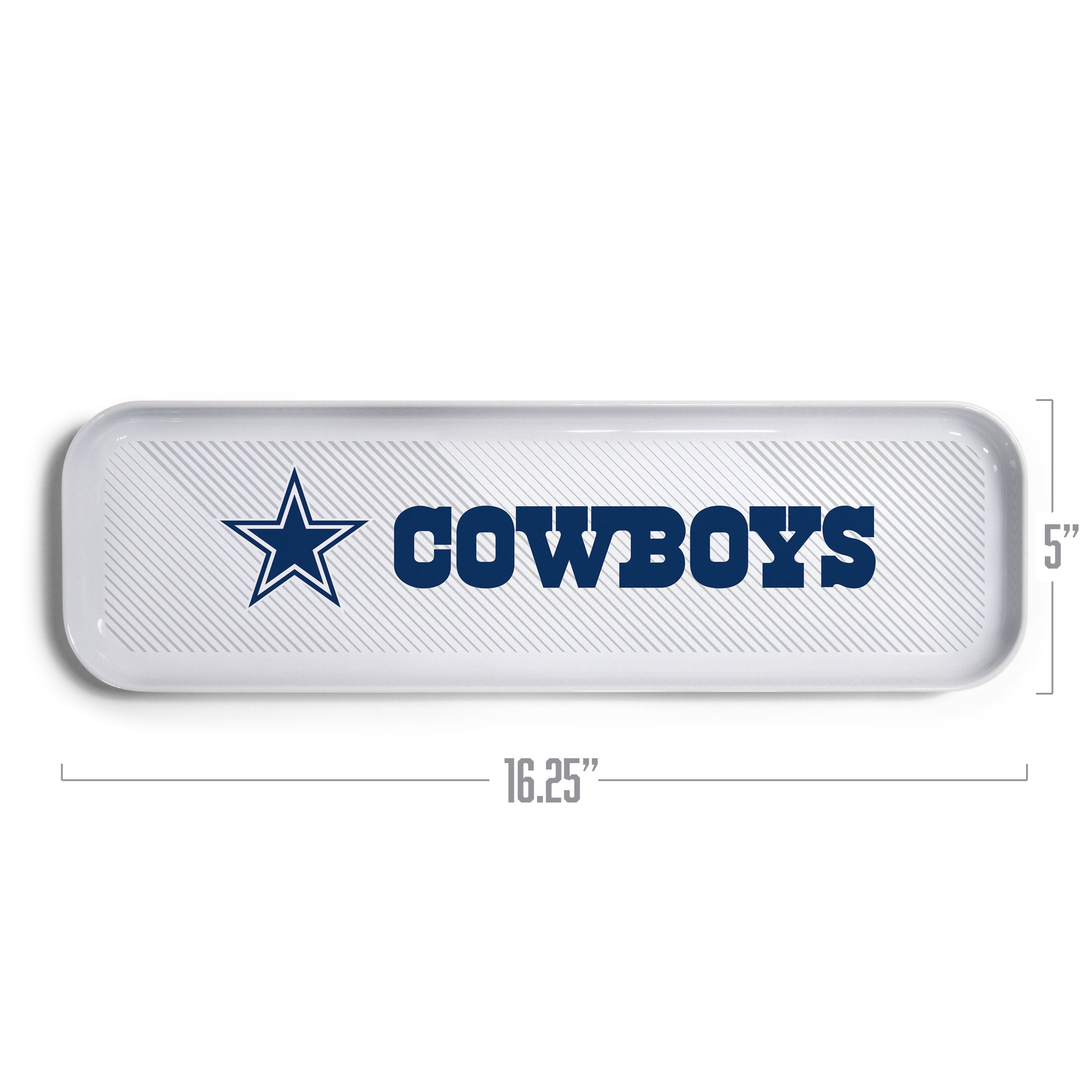 YouTheFan NFL Dallas Cowboys Small Snack Platter