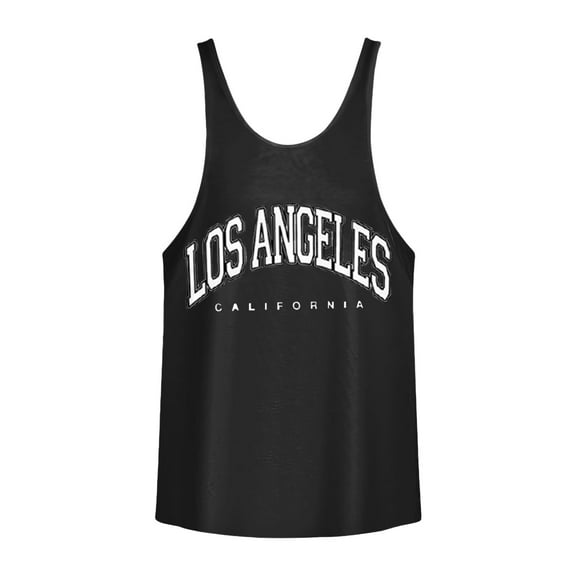 PEASKJP Men's Tank Tops Graphic Mens See Through Vest Crewneck Sleeveless Tank Tops Muscle Mesh Shirts (Black,M)