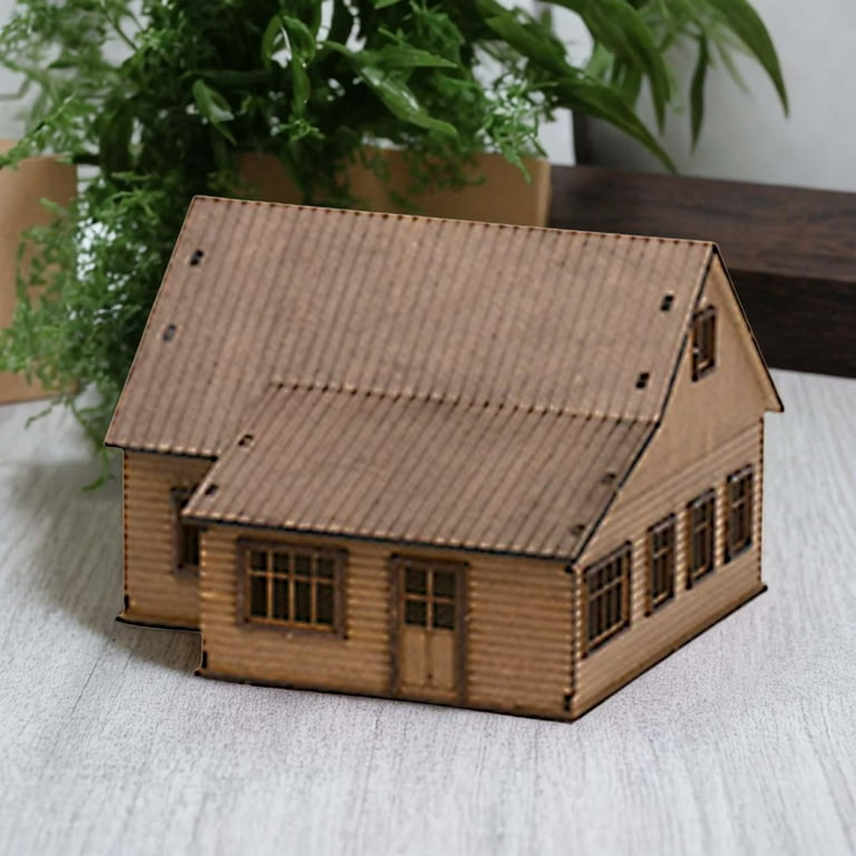 SainSmart Jr. sainsmart jr. diy miniature house kit, wooden tiny
