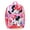 Red, variant on Minnie Mouse Girl's 16" Backpack W/Detachable Lunch Box
