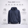 thumbnail image 3 of BILLIONHATS 24 Pack Wholesale Hoodie Sweatshirts, Men's Women's Unisex Hoodies Cotton Blend, Bulk Adults Sweatshirt, Homeless Donation (Marled Navy and Royal Blue, Small), 3 of 7