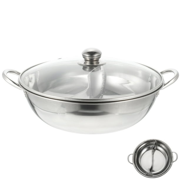 1 juego de metal caliente para marihuana caliente hot de sabor hot de la olla de cocina con tapa para regalos de inauguración de la casa