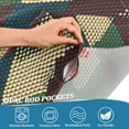 thumbnail image 3 of Yayeee Kitchen Curtains Tier Pair Light Filtering 27"x24" Rod Pocket Short Cafe Window Panel, Green Tartan Pattern, 3 of 7