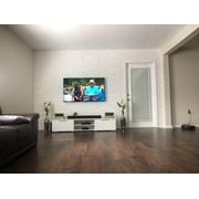 Art3d 12 Pcs Decorative 3D Wall Panels, 19.7x19.7 White Wall Textured Home Decor PVC