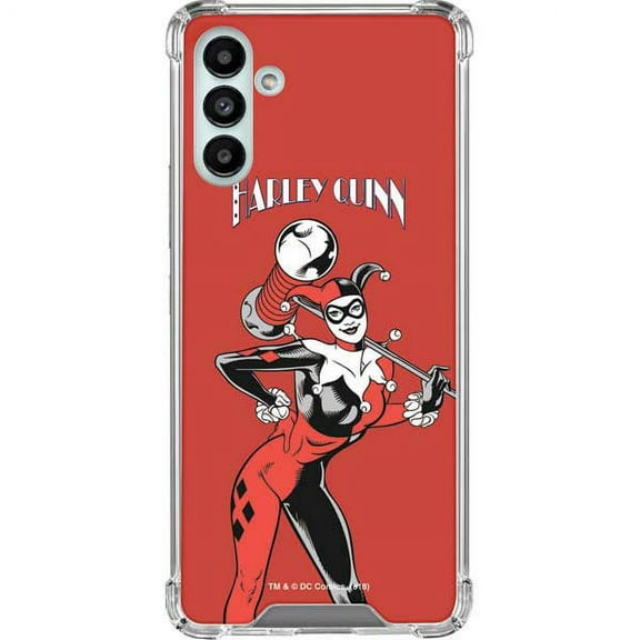 Skinit DC Comics Harley Quinn Portrait Galaxy A13 5G Clear Case