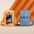 thumbnail image 4 of BVXEEP Crossbody Bag, Shoulder Bag, Women Touchscreen Phone Bags, Mini Leather Mobile Phone Crossbody Bags Shoulder Handbag Wallet with Credit Card Slots, 4 of 9