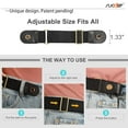 thumbnail image 5 of SUOSDEY Buckle Free Belt for Men Women Elastic Side Belt for Jeans 2 Pack, 5 of 7