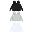 thumbnail image 4 of SIEYIO Couple Casual Long Sleeve Sweatshirt Autumn Winter Loose Two Person Pullover Tops with Pockets Streetwear, 4 of 6