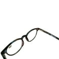 thumbnail image 6 of 1 Pair Ladies Womens Round Big Frame Blue Light Blocking Reading Glasses Spring Hinge Readers +1.75, 6 of 6