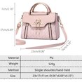 thumbnail image 2 of Sunyuer Women's Fashion Handbags & Purses, Stylish Simple Crossbody Bag Small Square Bag for Daily Use, 2 of 5
