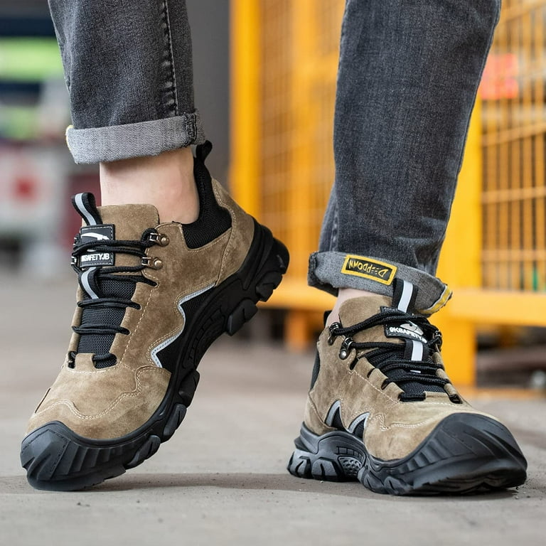 Men's safety store toe sneakers