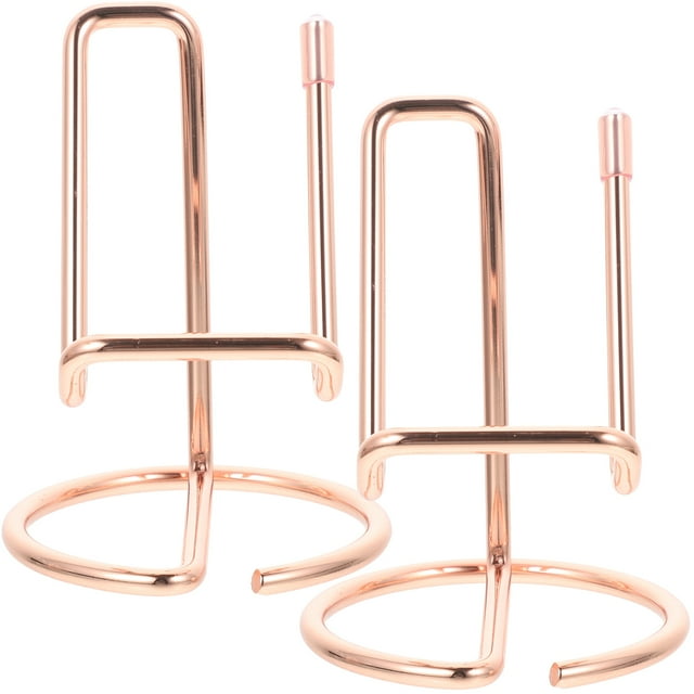 BRIGHTFUFU Soporte de teléfono de 2 piezas Soporte de la oficina Soporte de teléfono celular portátil Soporte de hierro