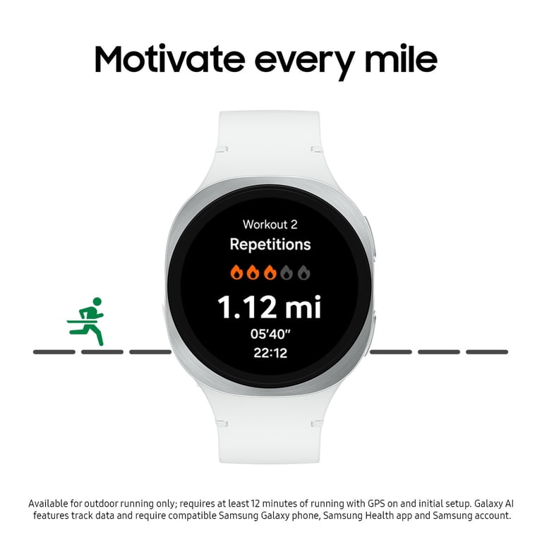 Samsung Galaxy Watch8 40mm Cellular Smart Watch, Graphite