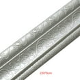 thumbnail image 2 of Guardoinrt 2 . Waterproof Border Wall Sticker Top Corner Line Wall Edge Strip Wall Waist Line Sticker Tiles Wallpaper Border 3D Wall Decor silver 1Set, 2 of 6