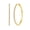 Gold-40mm, variant on VEEDOFA Silver Hoop Earrings for Women,S925 Silver Plated Lightweight 20/30/40mm Hoops 