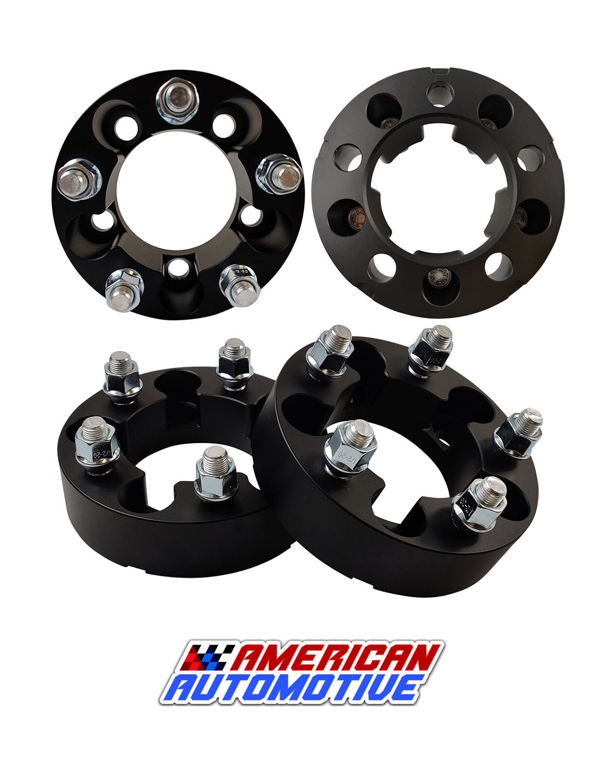 American Automotive 4pc 1.5 inch 5 x 4.5" Wheel Spacers (82.5mm Center