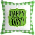thumbnail image 1 of St. Patrick's Day Throw Pillow Covers Short Plush for Sofa Decoration, 1 of 5