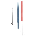 thumbnail image 2 of veasfak 4 Pieces Latch Hook Crochet Needle Hook Tools, Bearded Needle, Threading Big Eye, 2 of 9