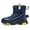 navy, variant on Zerotone Kids Snow Boots Unisex Winter Boots For Girls Boys Pu Waterproof Boots Shoes