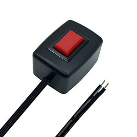 

Megawheels Paste Type Car Rocker Switch | Wired Push Button Speaker LED Light Bar Switch | DC12V Universal Double-sided Adhesive Horn Switches
