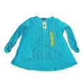 thumbnail image 1 of Blusa RXB para mujer color verde viridiano talla S, 1 of 1