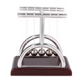 thumbnail image 3 of Khall Newton's Cradle Steel Ball Physics Science Pendulum Desk Fun Toy Gift, Balls Decor, 3 of 8