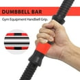 thumbnail image 3 of 2Pcs Dumbbell Bars Durable Prime Dumbbell Handle Barbell Handle Dumbbell Bars for Sport Workout Training Gym, 3 of 9