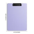 thumbnail image 3 of Fufafayo A4 Clipboard, Thickened Foam Board With Insert Plastic Clip, Rigid Clipboard For Study Office Study, Color-Coded Document Organizer For Writing Note Taking, 3 of 6