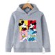 thumbnail image 3 of Sudaderas Manga Anime Mickey Minnie Mouse Sudadera con capucha Niño Niña Niño Sudadera con capucha Dibujos animados Niños Ropa linda Bebé Top Jersey, 3 of 5