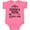 Hot Pink, variant on Inktastic Mamaw and Papaw Love Me Girls Baby Bodysuit