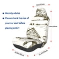 thumbnail image 3 of Wukai Farm Animals 2 Full Set Car Seat Covers with Soft Padding Universal Auto Front Seats Protector and Cushion Mat, 3 of 5