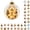 Style 12#, variant on PLPPYFS Glowing Christmas Story Ornament, Mini Holiday Scene 3.94In | Light-Up Christmas Balls with Warm LED Light, Glowing Christmas Ornament for Tree Mantel, Holiday Decoration & Gifting Use
