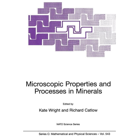 NATO Science Series C: Microscopic Properties and Processes in Minerals, Book 543, (Paperback)