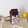 thumbnail image 1 of Bolsos de hombro para mujer con estampado de dibujos animados, fruta, leche, plátano, fresa, Mini cartera para teléfono, bolsos pequeños de piel sintética, bolsos cruzados para mujer Xemadio 2031293-1, 1 of 1